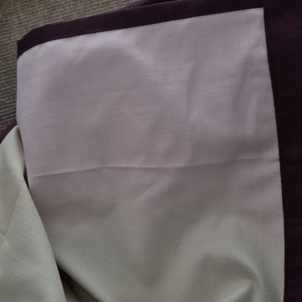 Eclipse Thermal Grommet Blackout Curtains 2 Panels 42x63 Plum (84x63)